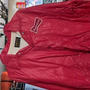 Garage Sale! Vintage swingster world of wearables large Budweiser nylon jacket L